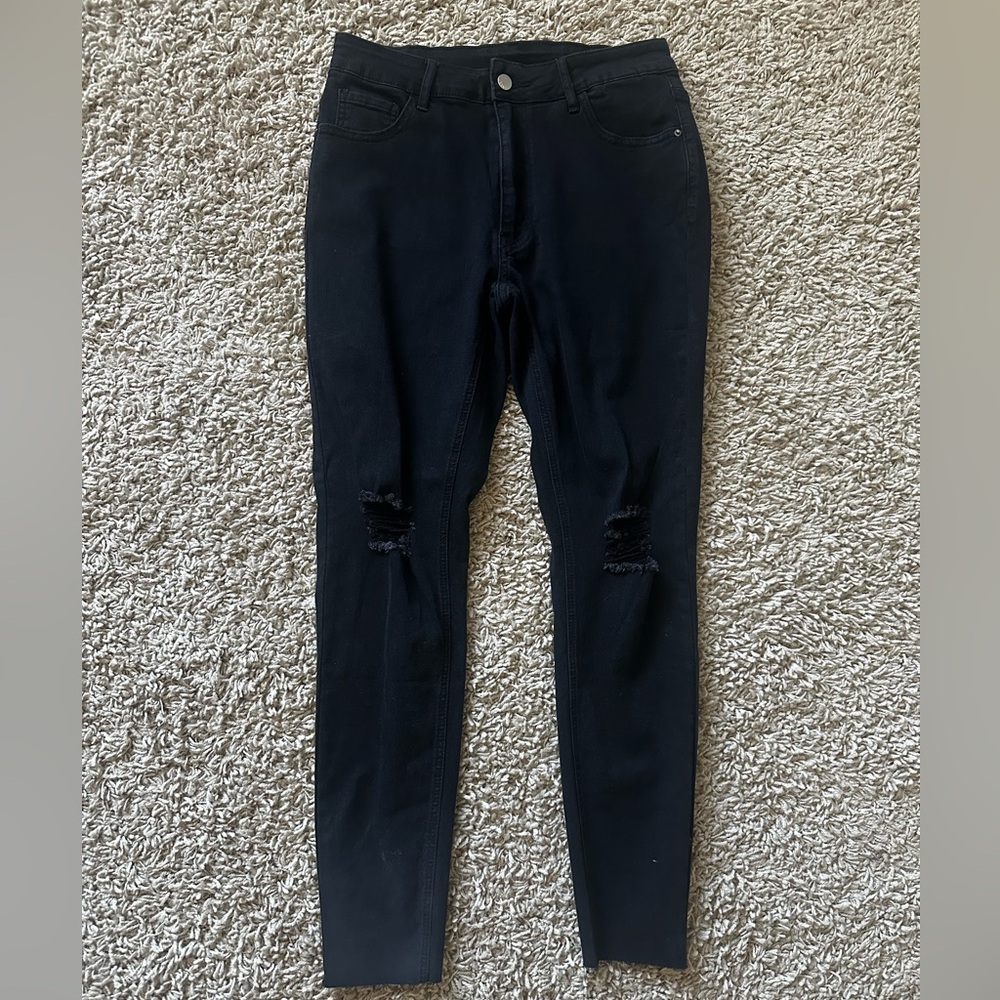 SHEIN - Ripped skinny jeans